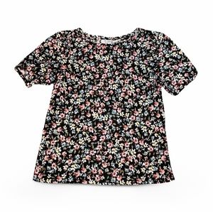 LOFT floral blouse